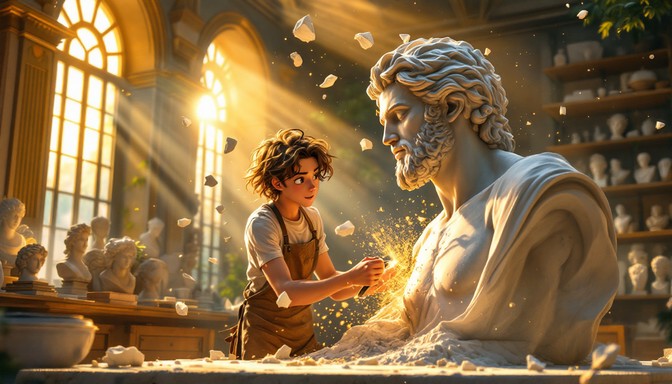 Free Sculptor Creates Masterpiece Image - Sculptor, Artist, Marble ...