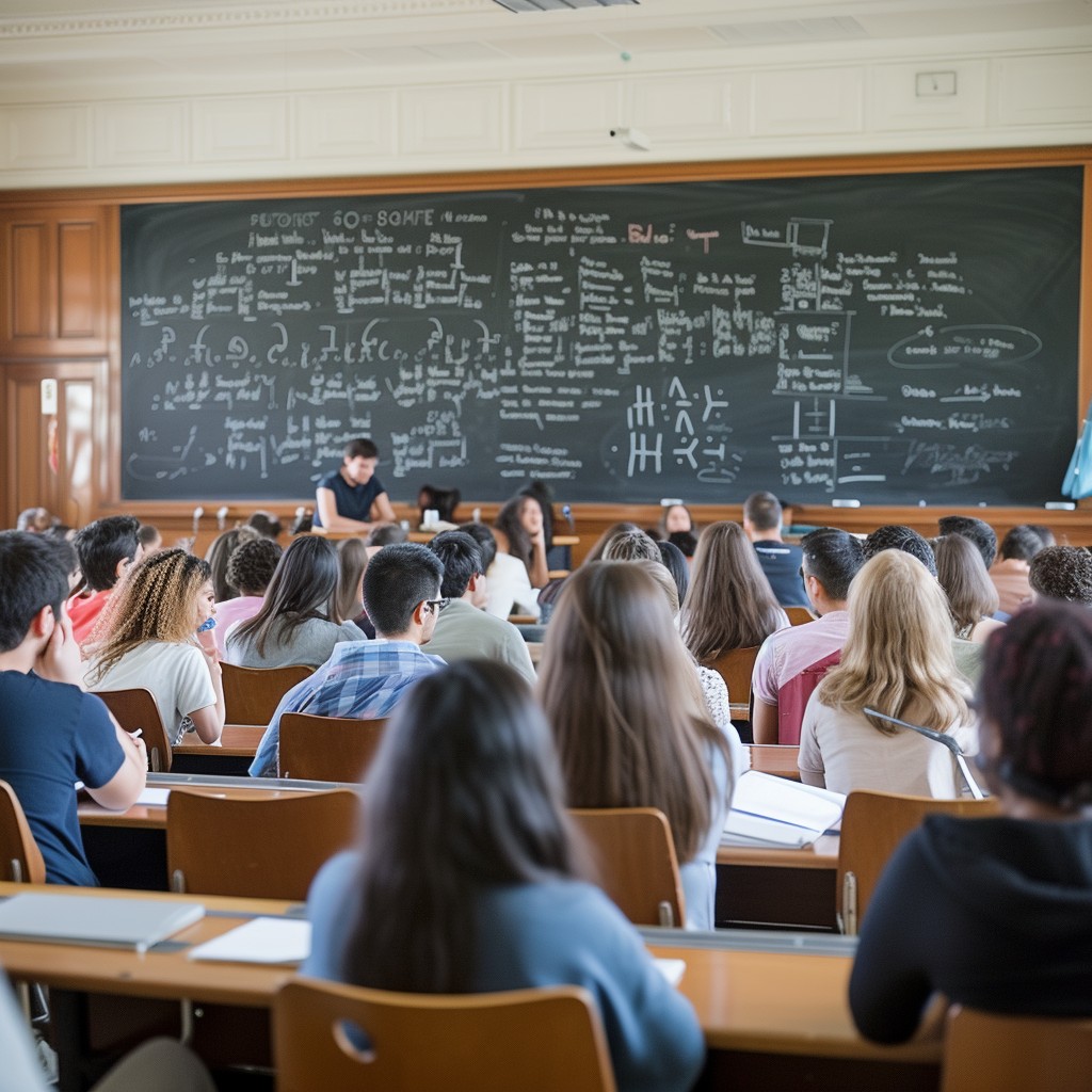 Classroom Lecture R Free Lecture in Progress Image - Education, Classroom, Lecturer ...