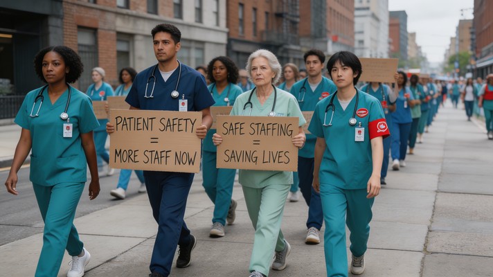 Free Healthcare Workers Unite Image - Healthcare, Nurses, Protest ...