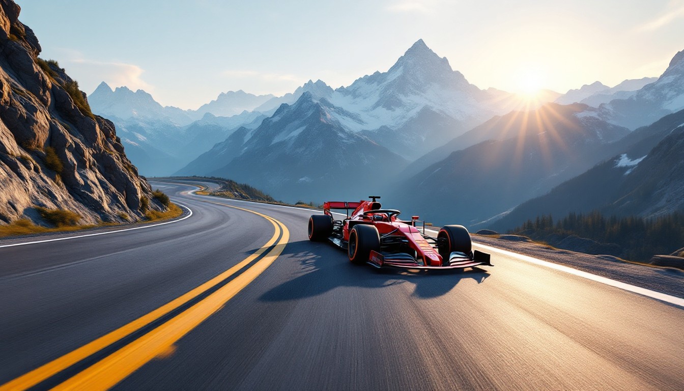 Free Alpine Racing Glory Image - Racing, Formula1, Mountains | Download ...