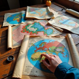 Exploring Using A Map Free Exploring World Maps Image - Maps, Geography, Cartography ...