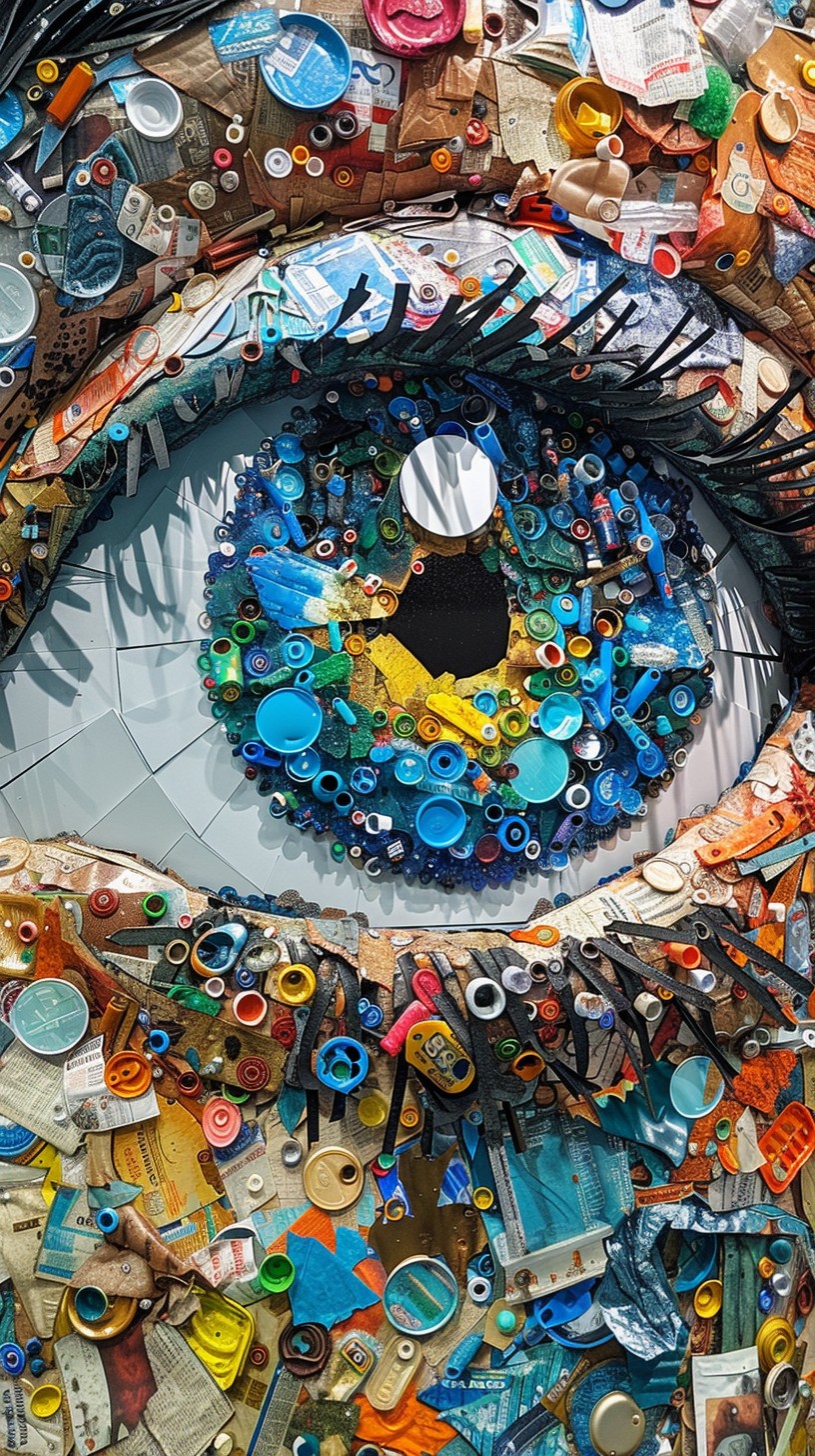Creativity Eye Free Artistic Eye Creation Image - Art, Eye, Recycled | Download at ...