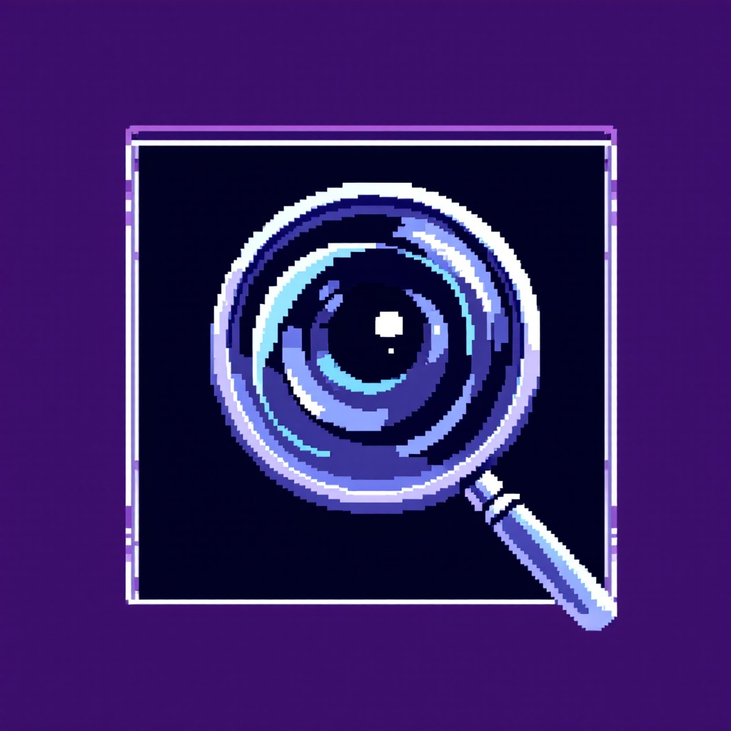 Free Pixel Perfect Search Image - Pixel, Magnifying, Eye | Download at ...