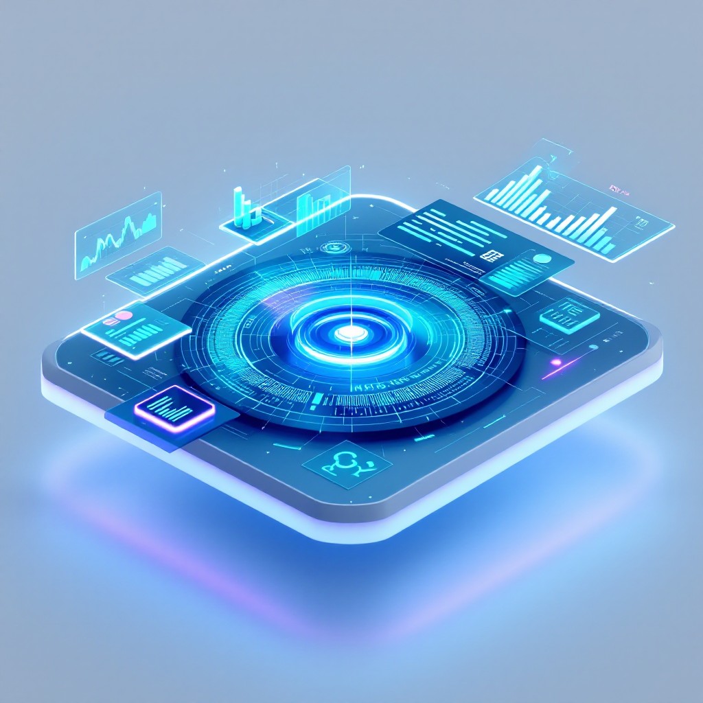 Free Future Data Interface Image - Holographic, Futuristic, Digital ...