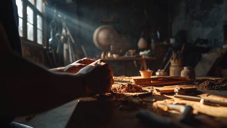 Free Crafting with Light Image - Sculpting, Artisan, Craft | Download ...