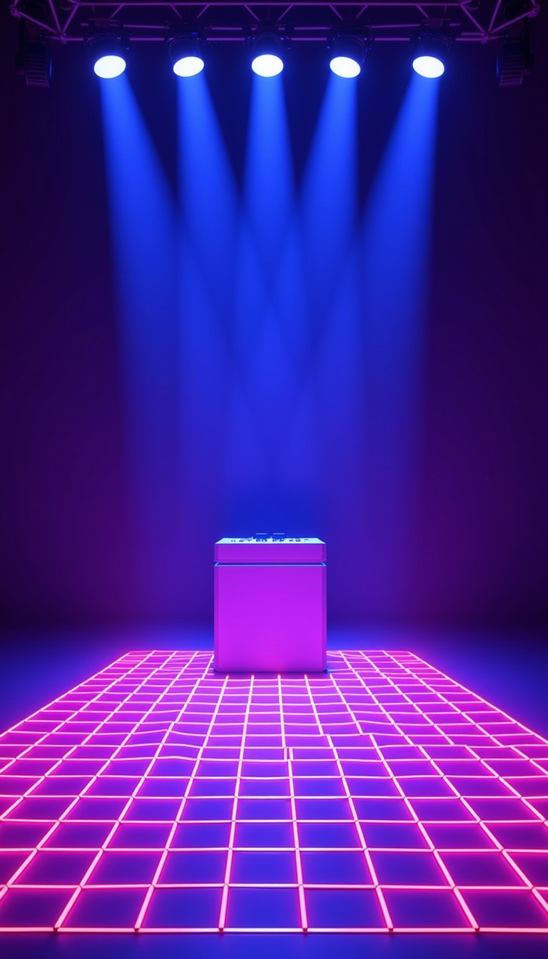 Free Digital Dance Floor Image - Nightclub, Neon, Purple | Download at ...