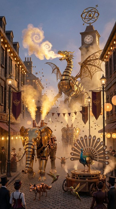 Free Steampunk Mechanical Parade Image - Steampunk, Mechanical ...