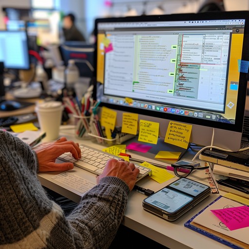 Free Busy Workstation Setup Image - Office, Workstation, Computer ...