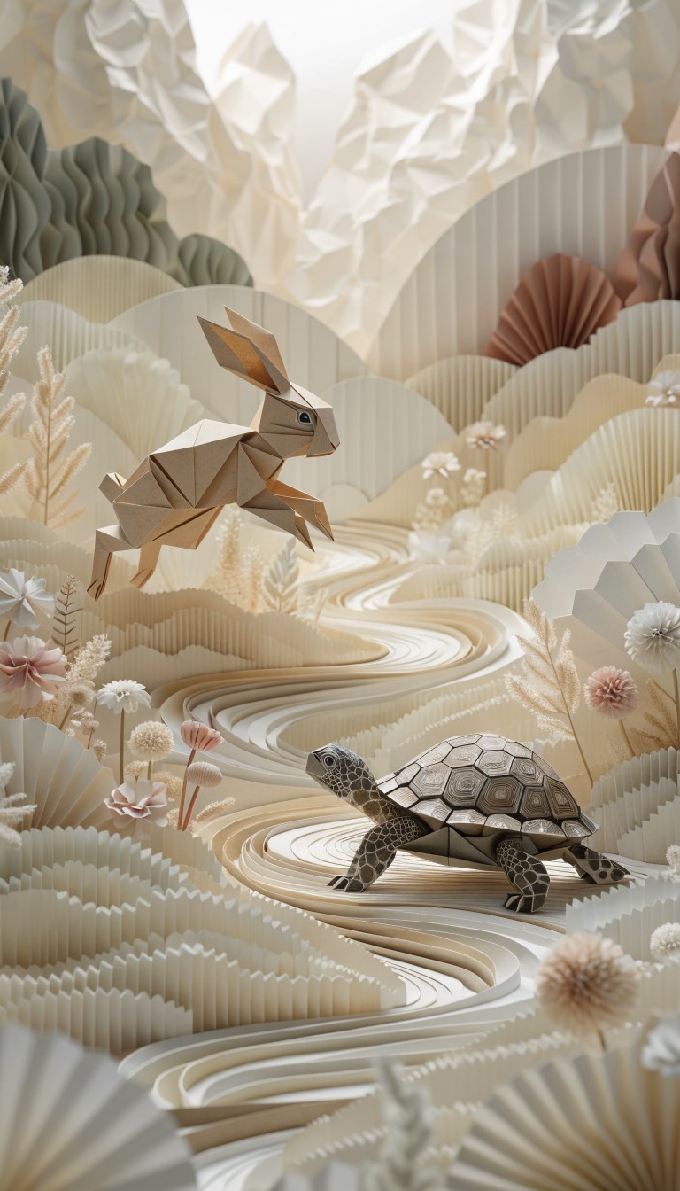 Free Paper Animals Meeting Image - Origami, Papercraft, Rabbit ...
