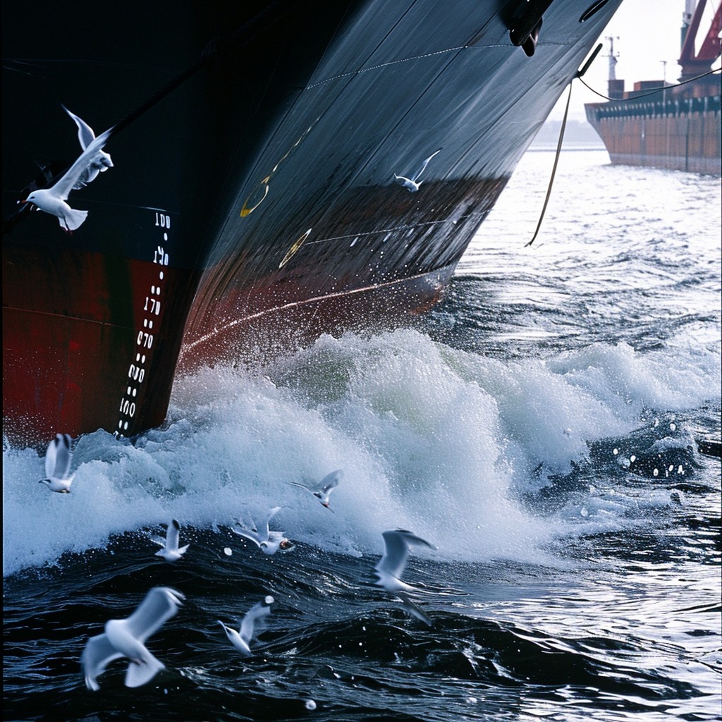 Ship Wave Free Ship Bow Waves Image - Ship, Ocean, Waves | Download at StockCake