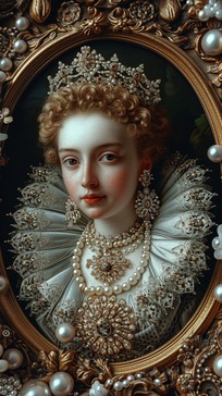 Free Regal Portrait Framed Image - Portrait, Aristocrat, Ruff ...