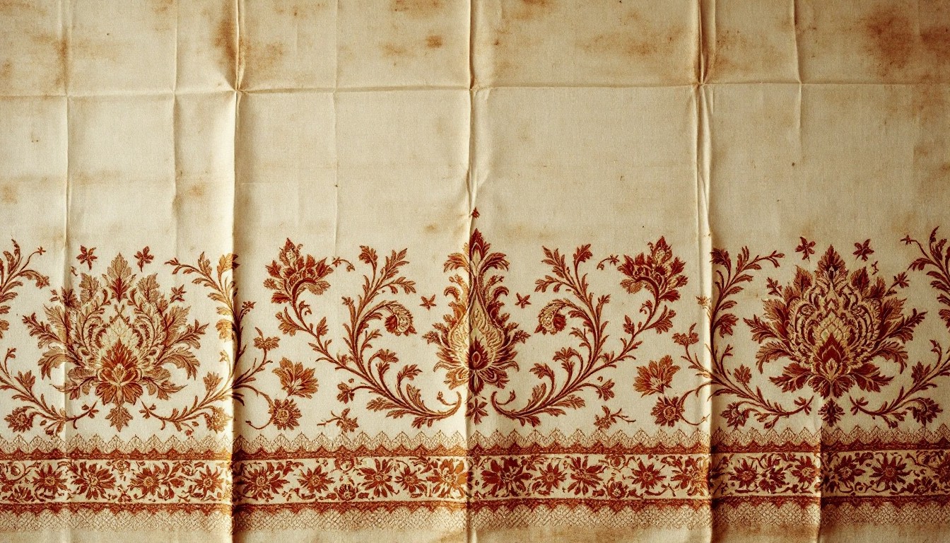 Download Vintage Indian Textile Image - Embroidery, Textile