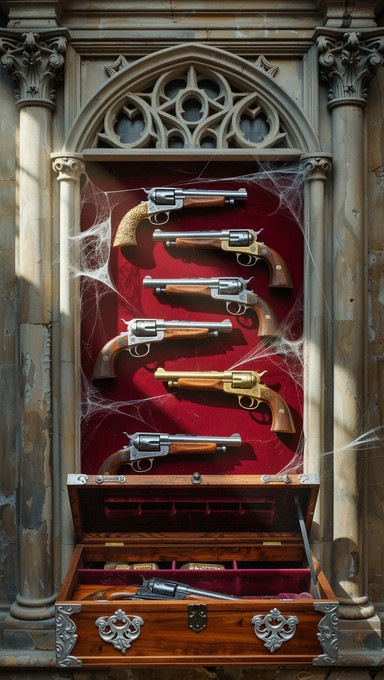 Subtle Weapons Display Free Gothic Weapons Display Image - Gothic, Firearms, Weapons ...