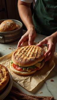 Rustic Panini Free Artisanal Panini Craft Image - Panini, Sandwich, Rustic | Download ...