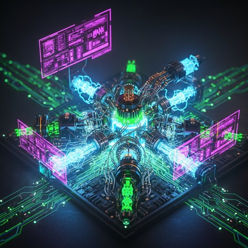Free Cyberpunk Machine Heart Image - Cyberpunk, Neon, Mechanical ...