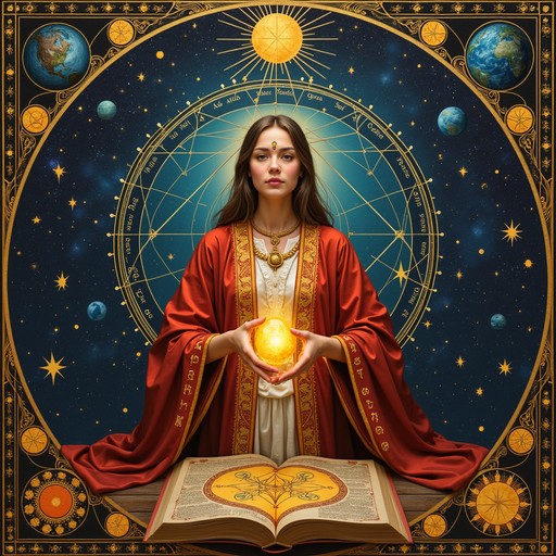 Free Cosmic Wisdom Keeper Image - Cosmic, Priestess, Celestial ...