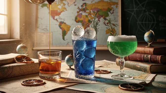 Free Geography Inspired Cocktails Image - Drinks, Beverages, Mixology ...