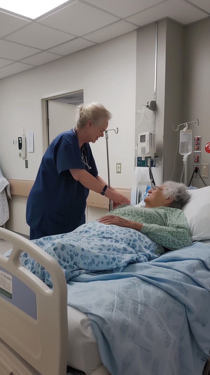 Free Caring Medical Assistance Image - Hospital, Nurse, Patient ...