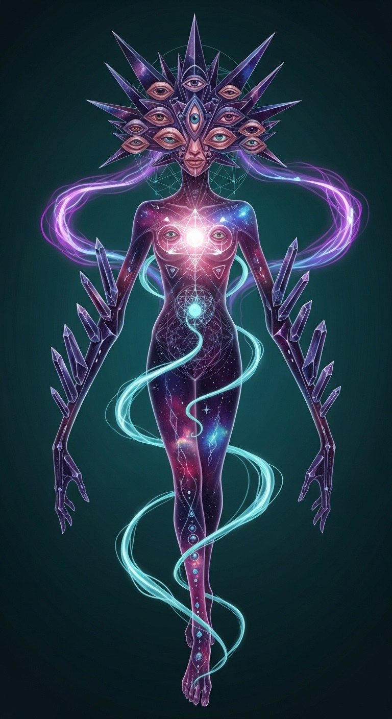 Free Celestial Entity Awakens Image - Surreal, Cosmic, Entity ...