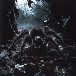 Large Spider Mist Free Forest Spider Lurks Image - Nature, Forest, Spider | Download at ...