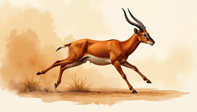 Free Graceful Gazelle Motion Image | Download at StockCake