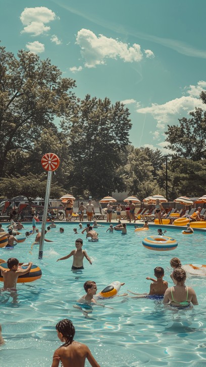 Free Summer Pool Fun Image - Summer, Pool, Fun | Download at StockCake