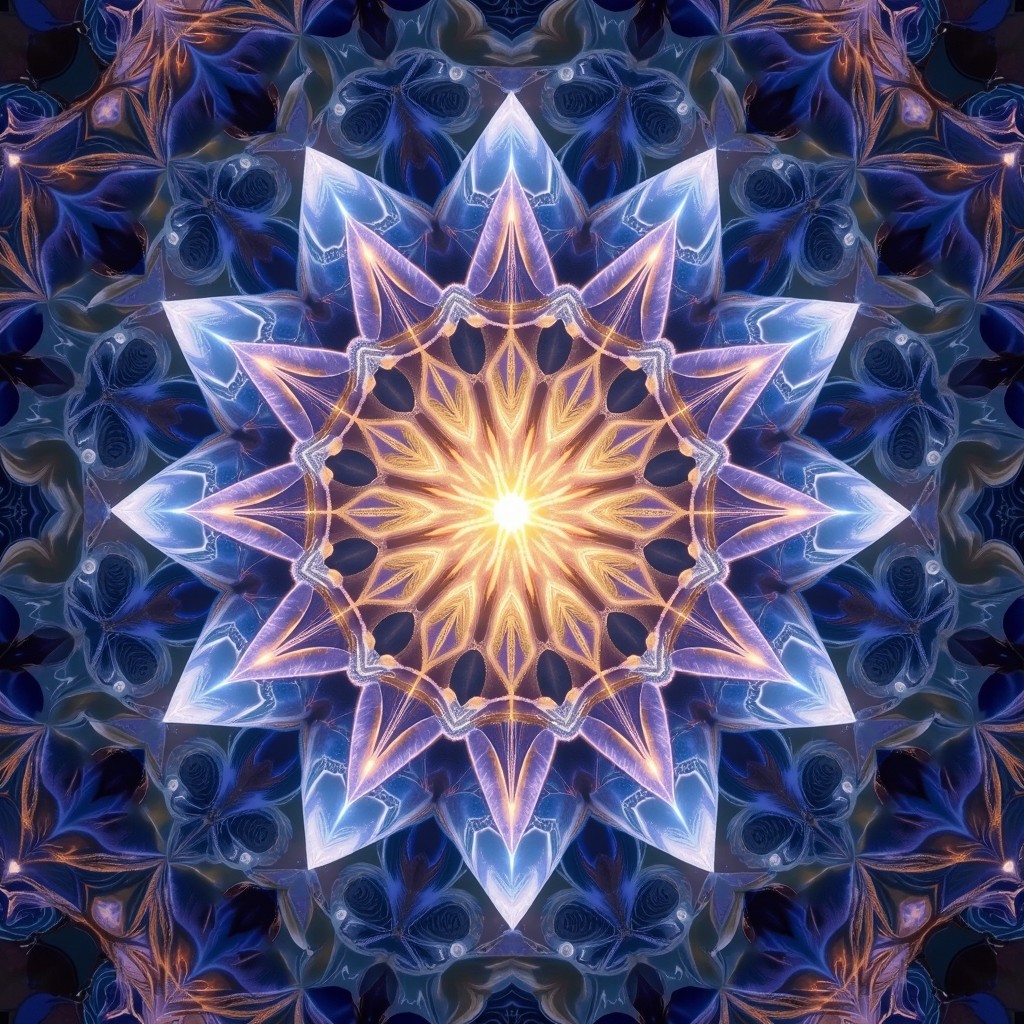 Star For Rituals Free Radiant Spiritual Star Image - Mandala, Sacred, Geometry ...