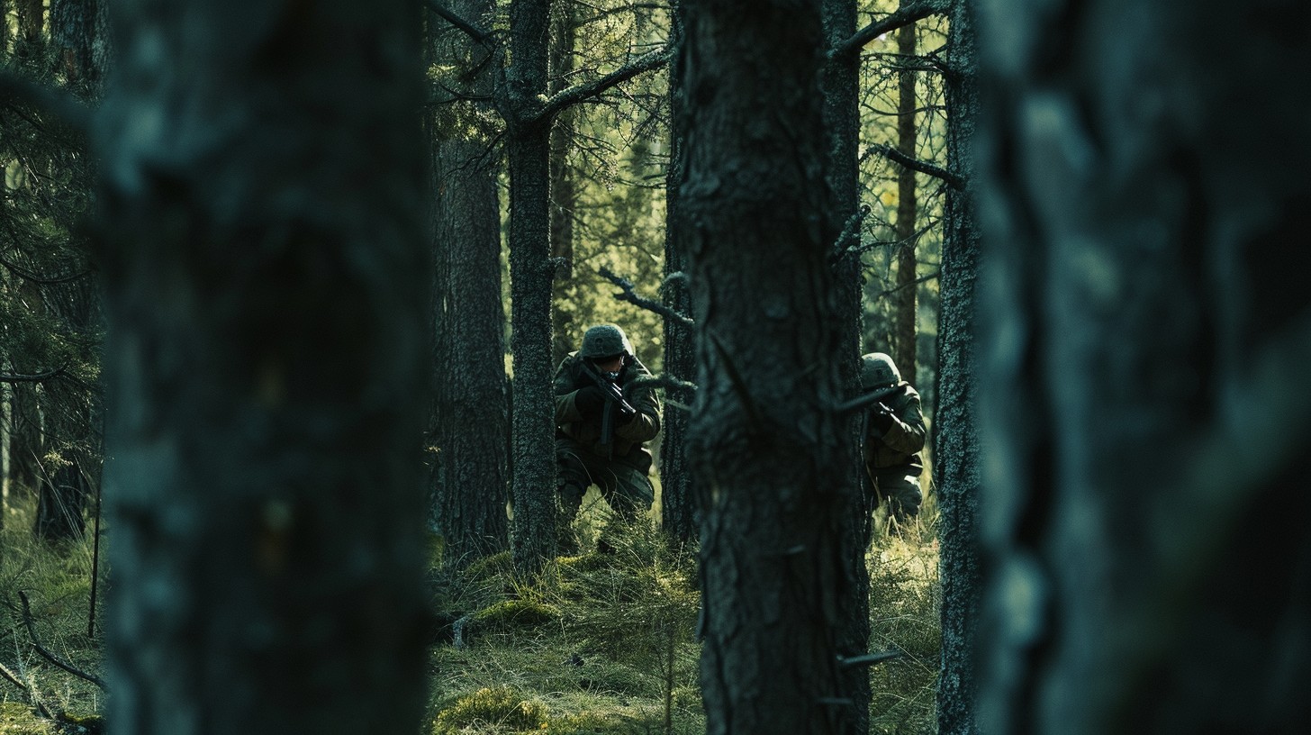 Free Forest Hideout Scene Image - Forest, Camouflage, Mystery ...
