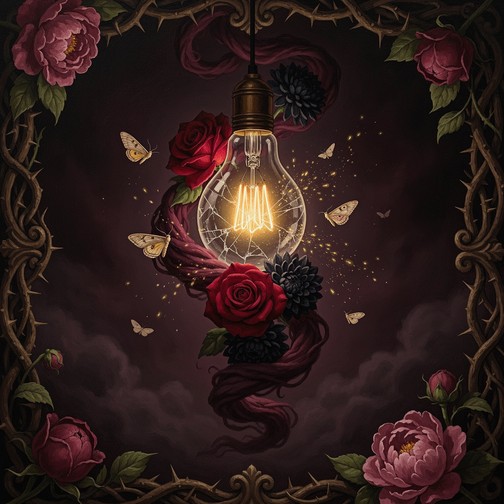 Free Luminous Dark Romance Image - Romantic, Darkness, Lightbulb ...