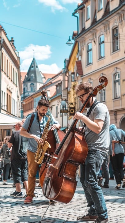 Free Street Music Performance Image - Music, Street, Performance