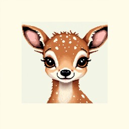 Free Adorable Pixel Fawn Image - Pixelart, Fawn, Kawaii | Download at ...