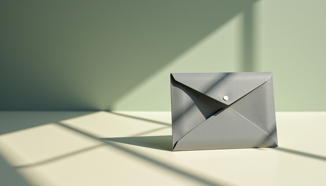 Subtle Envelope Free Shadow Play Envelope Image - Envelope, Grey, Minimalist | Download ...
