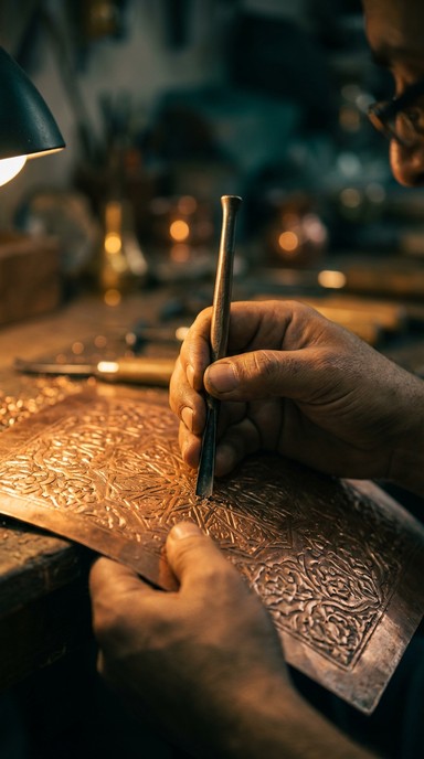 Free Traditional Metal Engraving Image - Engraving, Artisan, Copper ...