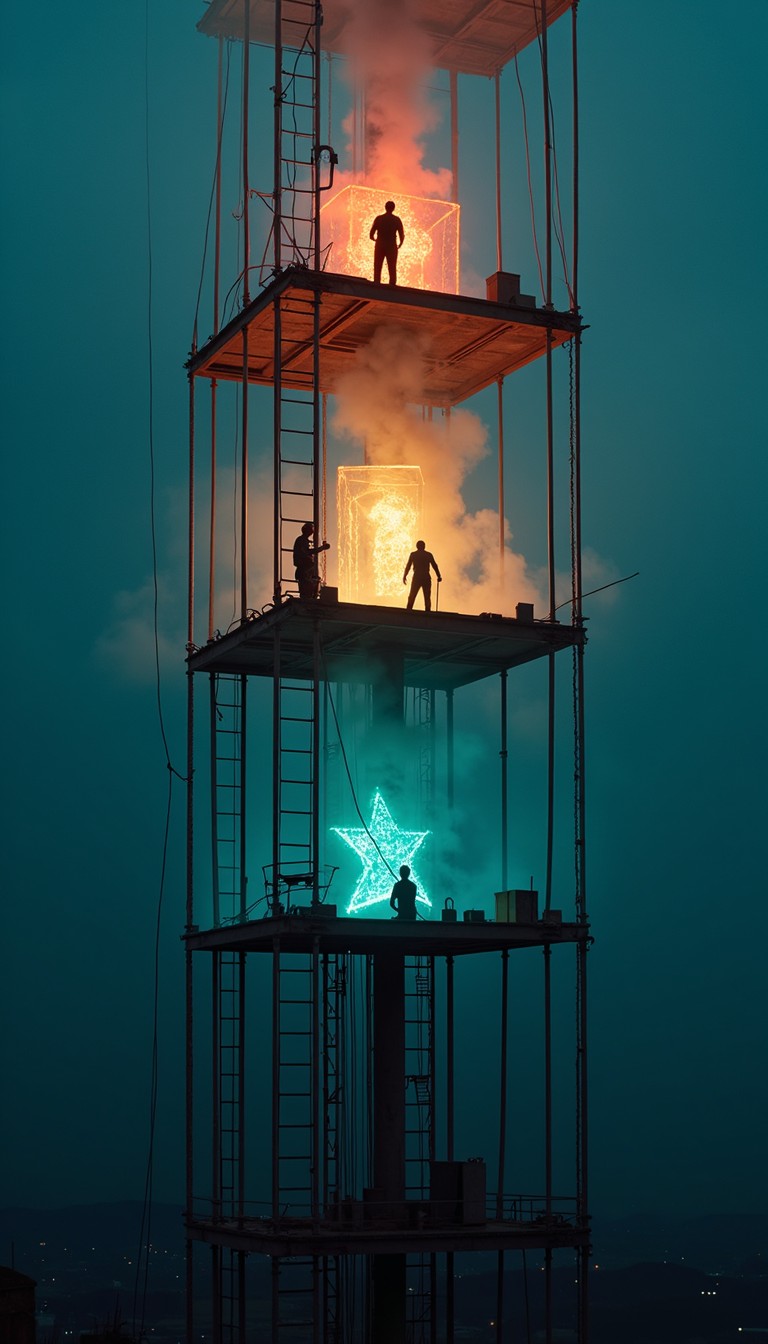 Free Ethereal Construction Platforms Photo - Supernatural, Construction ...