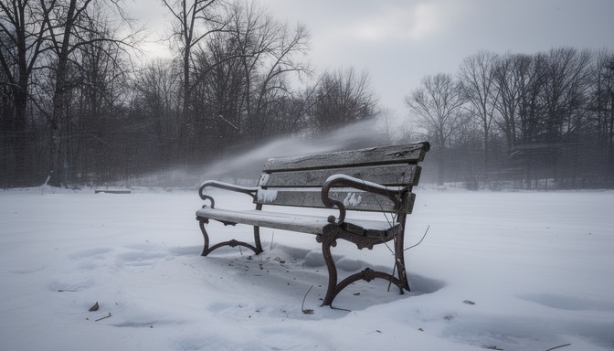 Free Frozen Winter Solitude Image - Winter, Snow, Bench | Download at ...