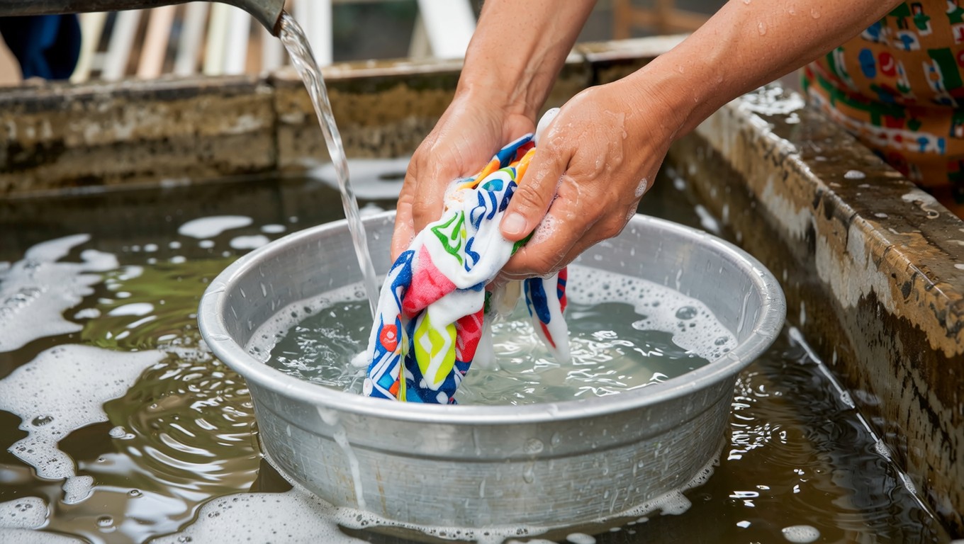 Labor Washing Free Traditional Laundry Work Image - Washing, Laundry, Hands ...