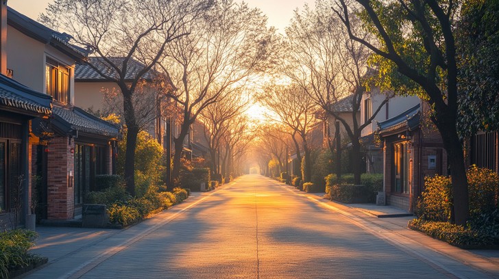 Led Tree Street Free Urban Tree-lined Street Image - Urban, Trees, Street | Download at ...