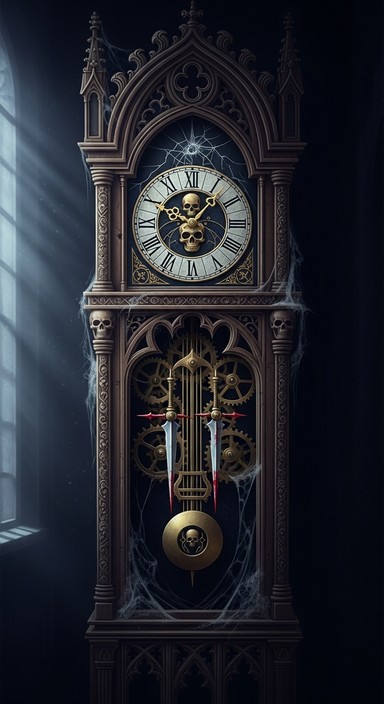 Timer Design Goth Free Gothic Timekeeping Marvel Image - Grandfather, Clock, Gothic ...