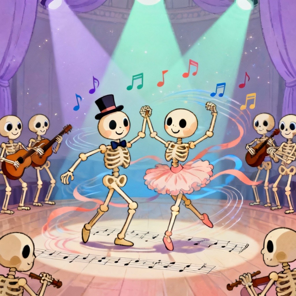 Free Skeleton Dance Party Image - Skeleton, Dance, Ballroom | Download ...