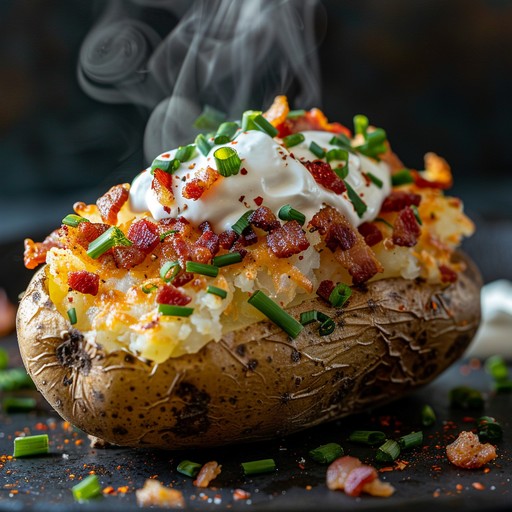 Free Loaded Baked Potato Image - Potato, Baked, Loaded | Download at ...