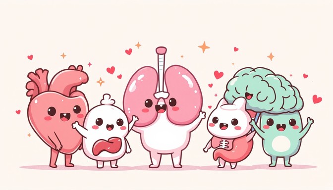 Free Cute Digestive Characters Image - Anime, Manga, Chibi | Download ...