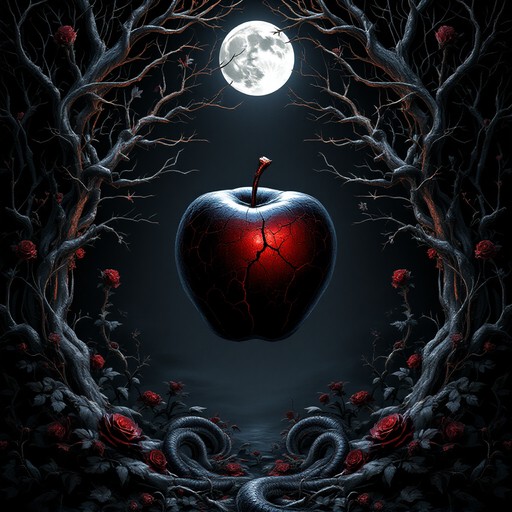 Free Forbidden Apple Temptation Image - Gothic, Dark, Fantasy ...