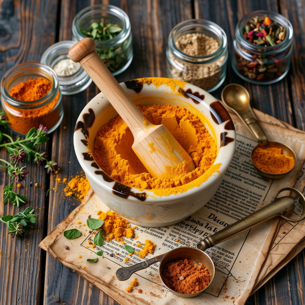 Free Golden Turmeric Tradition Image - Turmeric, Spice, Powder ...