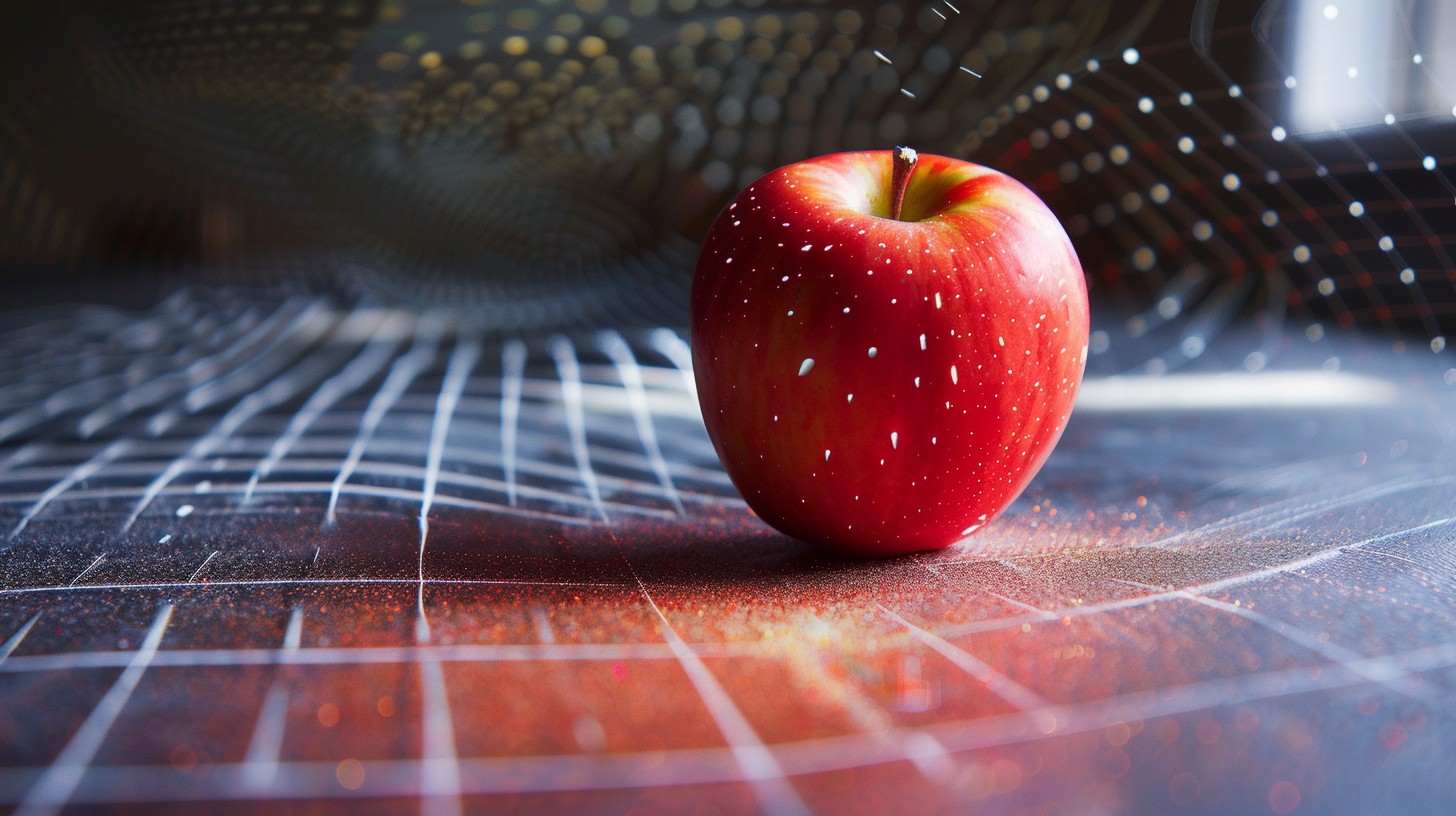 Red Apple Ultrasharp Free Crisp Red Apple Image - Apple, Red, Geometric | Download at StockCake