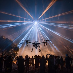 Free Starry Light Show Image - Starry, Light, Show | Download at StockCake