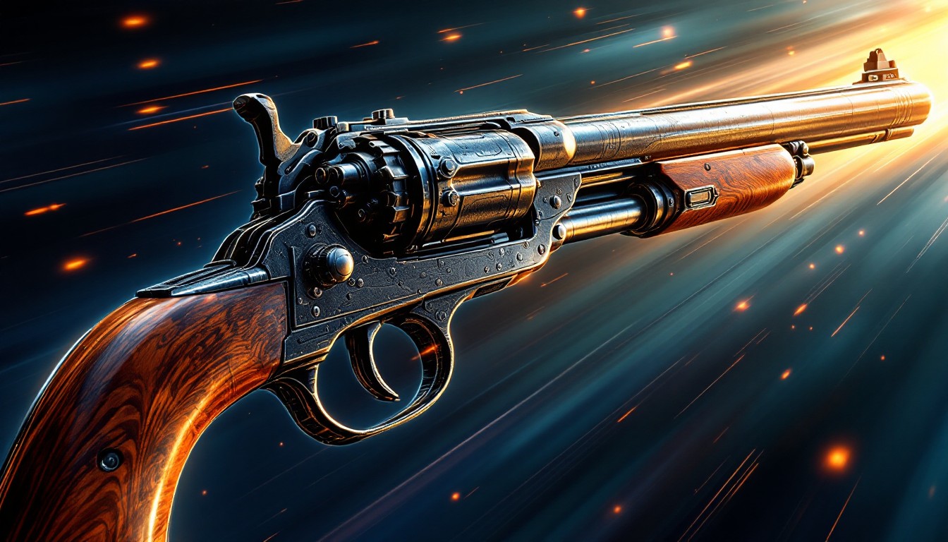Revolver Raspberry Color Free Glowing Vintage Revolver Image - Revolver, Vintage, Manga ...