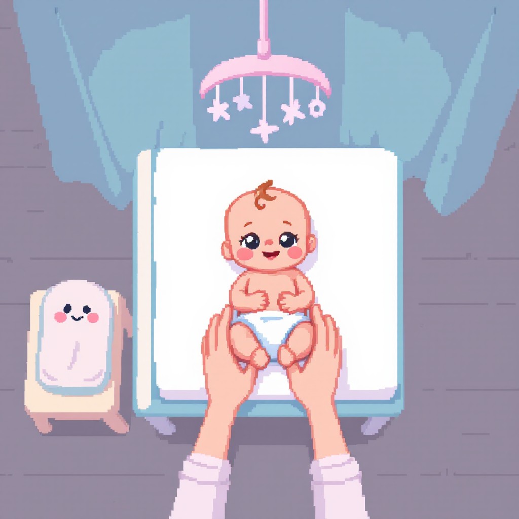 Free Gentle Baby Care Image - Pixel, Kawaii, Baby | Download at StockCake
