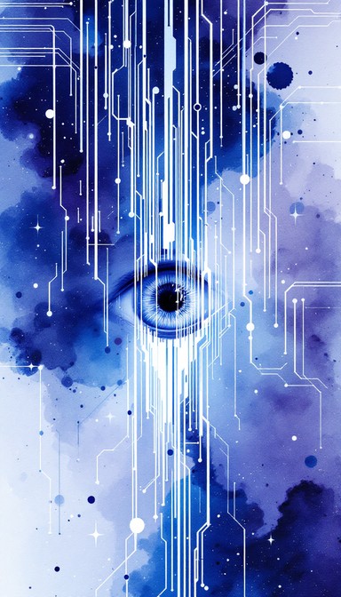 Digital Eye Texture Free Digital Eye Flows Image - Eye, Digital, Watercolor | Download at ...