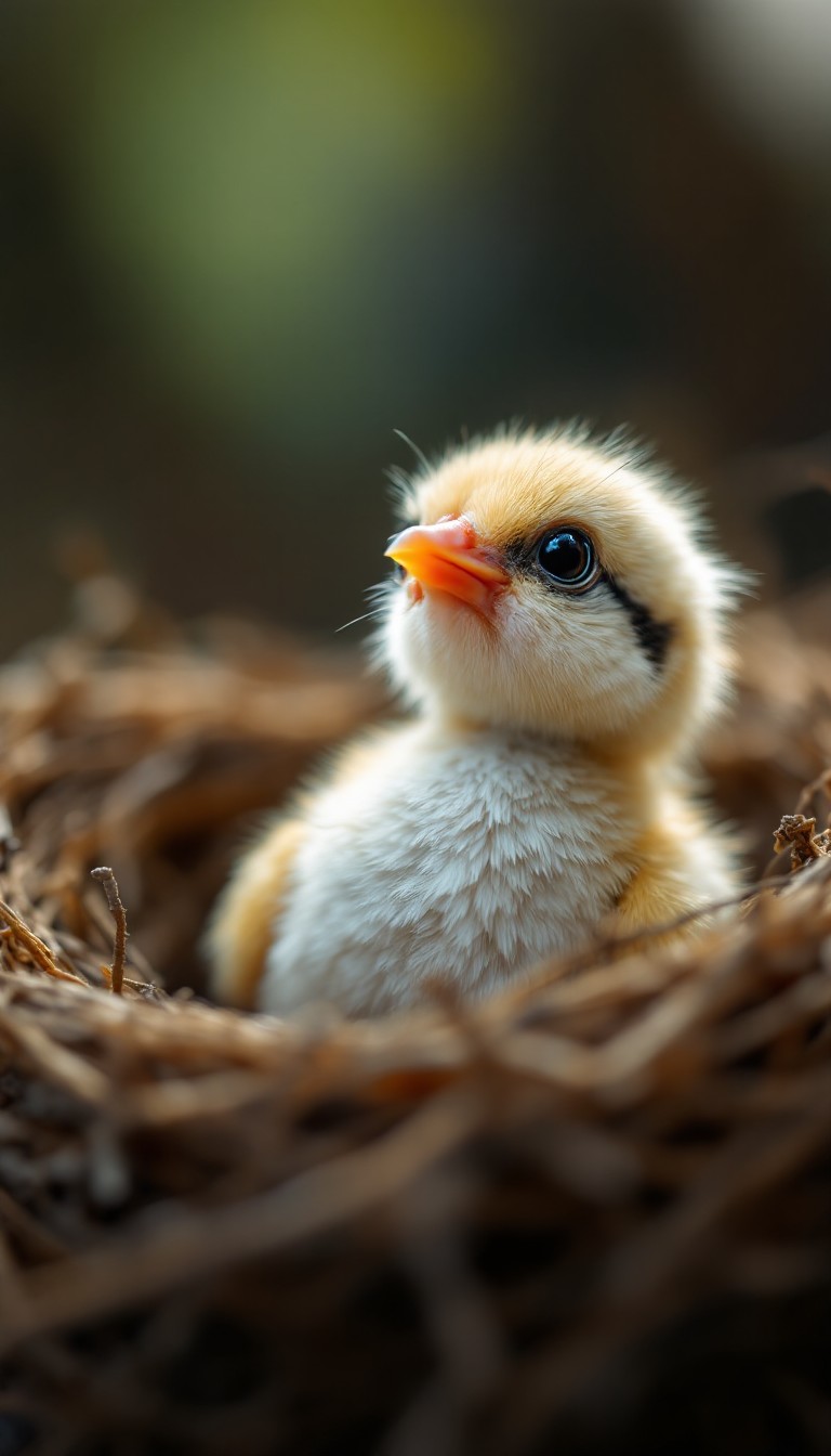 Free Fluffy Baby Bird Image - Bird, Chick, Nestling | Download at StockCake