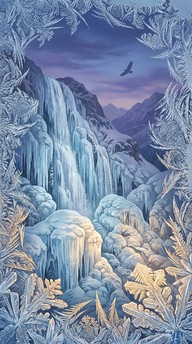 Free Frozen Waterfall Majesty Image - Waterfall, Frozen, Ice | Download ...